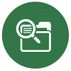 file magnifying glass icon