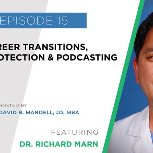 wealth planning for the modern physician podcast banner ad featuring dr. richard marn