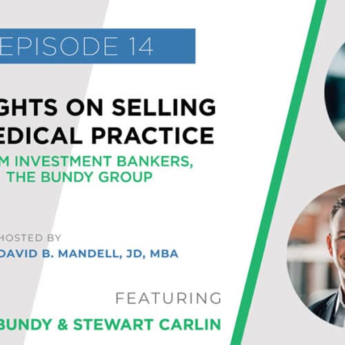 wealth planning for the modern physician podcast banner ad featuring clint bundy and stewart carlin the bundy group