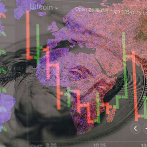 stock market graphic