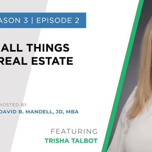 banner image for podcast episode with trisha talbot from docproperties