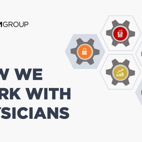 banner image how ojm group works with physicians video