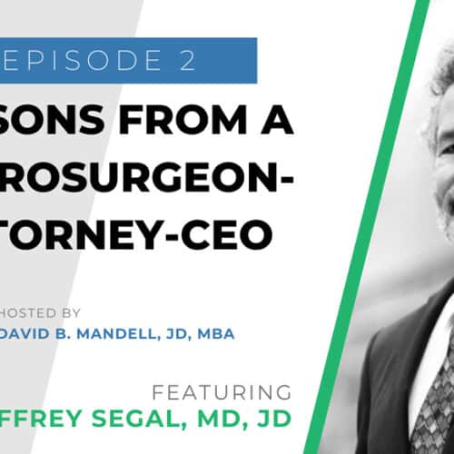 banner image for podcast interview with Dr. Jeffrey Segal