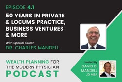 banner image for dr. charles mandell podcast interview