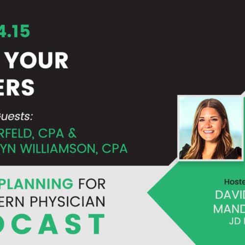 Banner image for podcast episode featuring Mary Kathryn Williamson, CPA and Chelsea Dorfeld, CPA