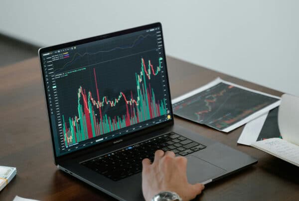 image showing someone looking at ai and tech stocks in the markets