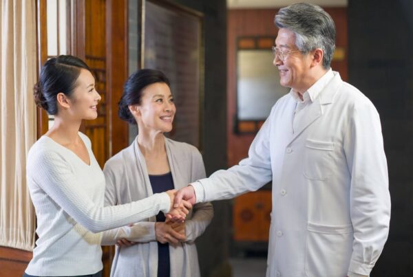 couple choosing a wealth management firm
