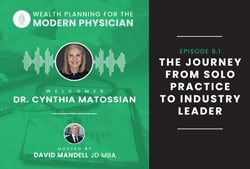 banner image highlighting podcast guest Cynthia Matossian