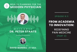 banner image highlighting podcast guest Dr. Peter Staats