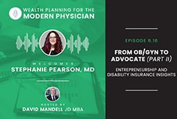 banner image highlighting podcast guest Stephanie Pearson, MD part 2