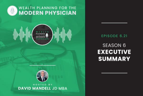 banner image highlighting podcast host David Mandell for season 6 summary episode