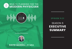 banner image highlighting podcast host David Mandell for season 6 summary episode